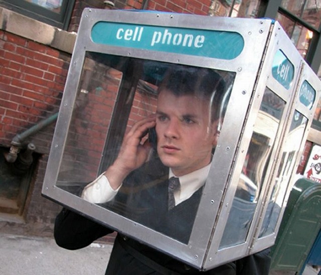 携帯電話ボックス